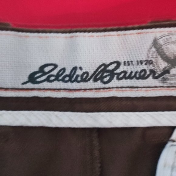 Eddie Bauer casual dress pants brawn men's size 36x30 - Picture 6 of 10